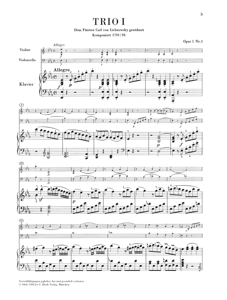 Beethoven: Piano Trios, Volume I - Image 3