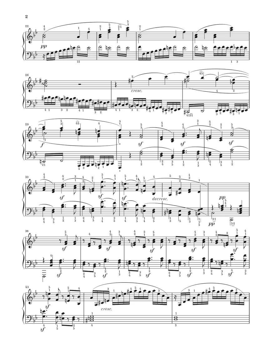 Beethoven: Piano Sonata No. 11 in B flat major, Op. 22 - Image 3