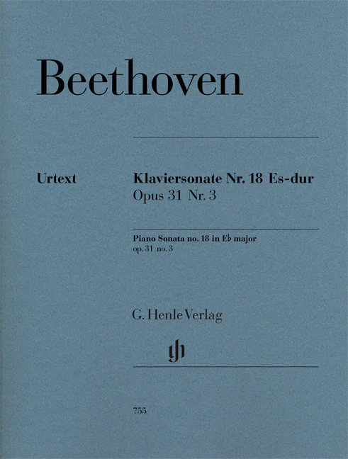 Beethoven: Piano Sonata No. 18 in E flat major, Op. 31,3 (Hunting)