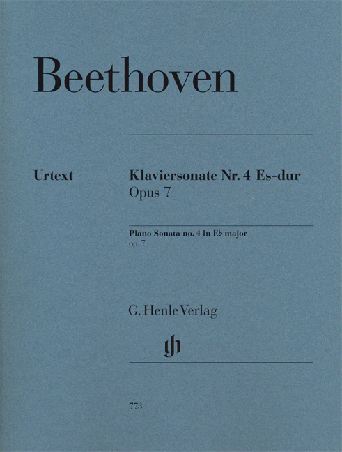 Beethoven: Piano Sonata No. 4 in E flat major, Op. 7