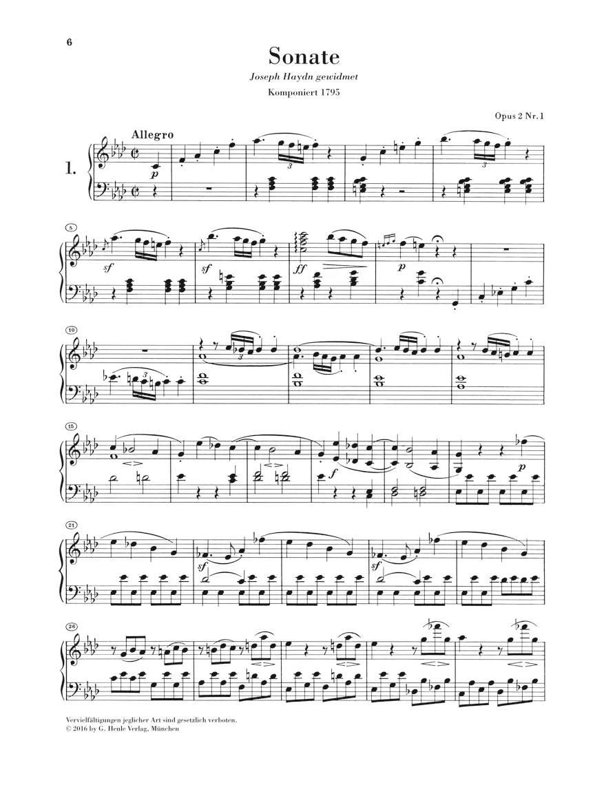 Beethoven: Piano Sonatas, Volume I (Without Fingering) - Image 2