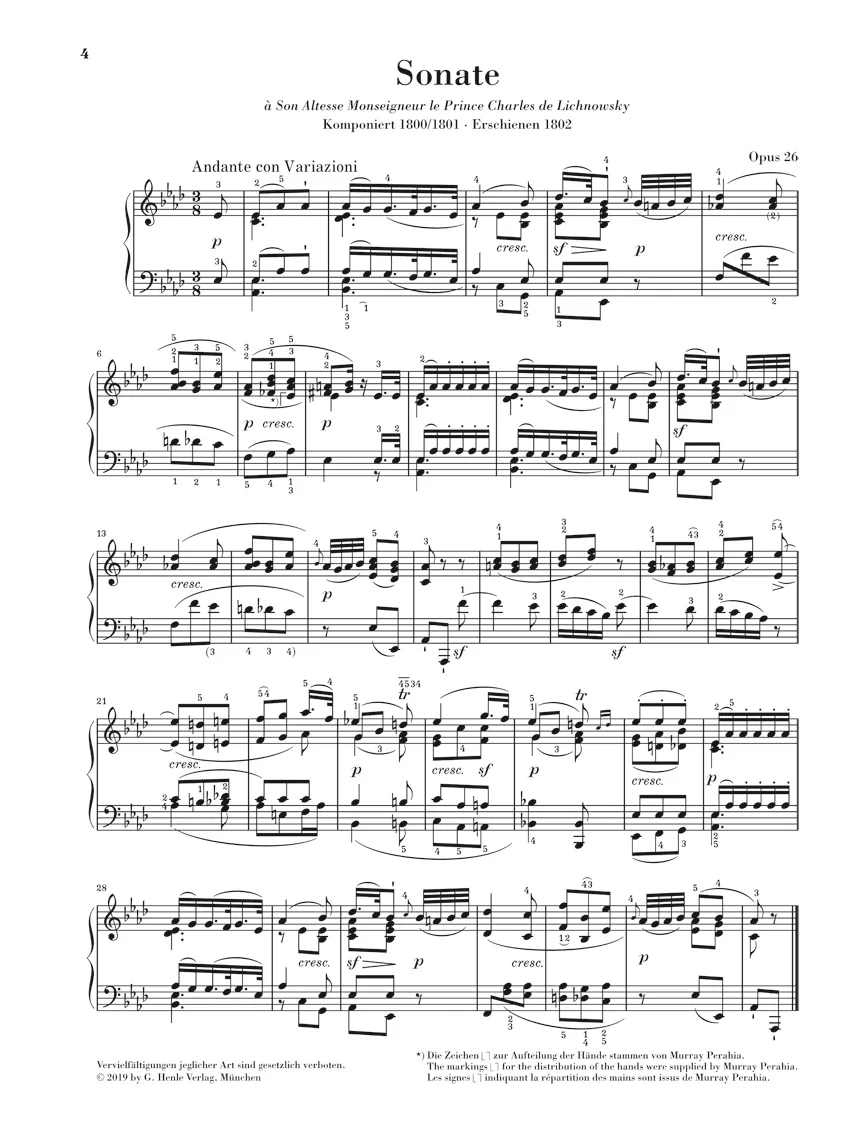 Beethoven: Piano Sonatas, Volume II Perahia Edition cb (Hardcover) - Image 3