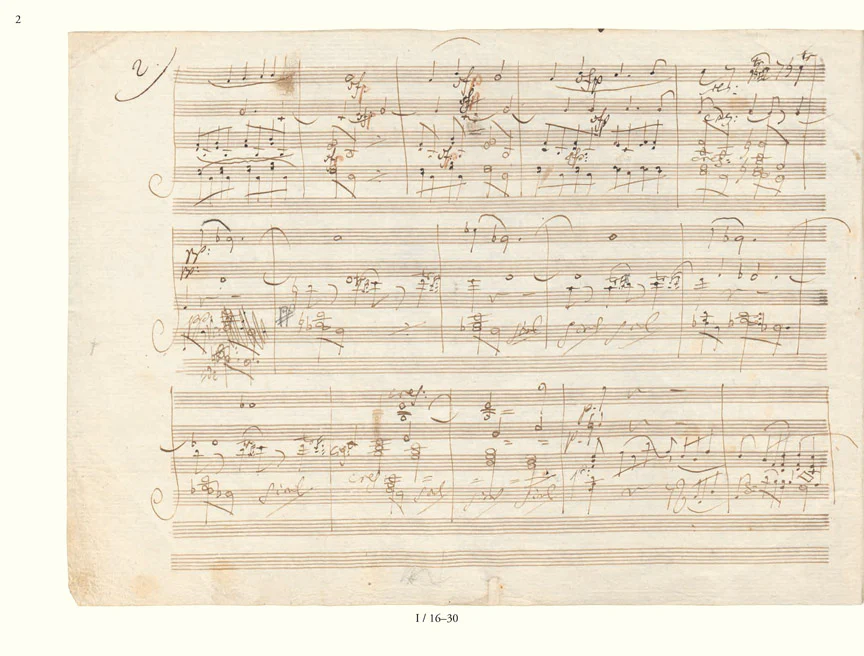 Beethoven: Piano Trio, Op. 97 (Archduke Trio) (Facsimile) (Hardcover) - Image 3