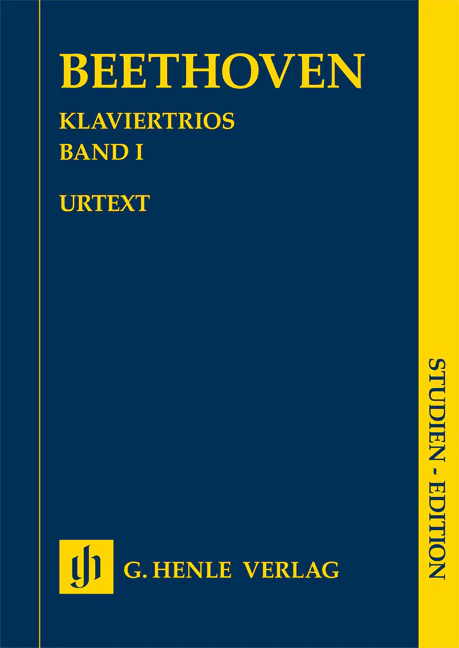 Beethoven: Piano Trios, Volume I (Study Score)