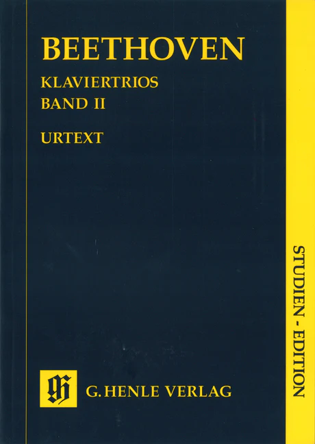 Beethoven: Piano Trios, Volume II (Study Score)
