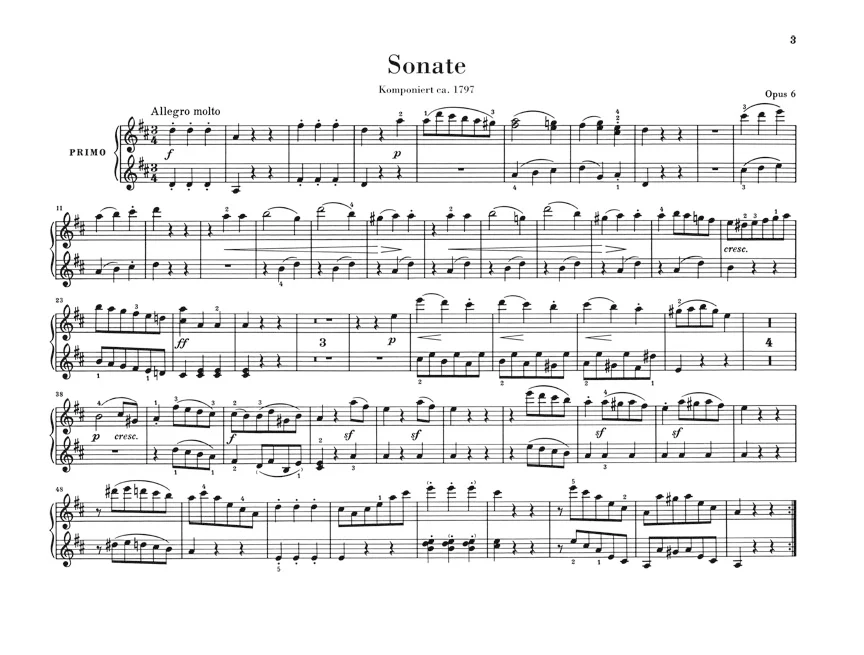 Beethoven: Works for Piano Four-hands - Image 3