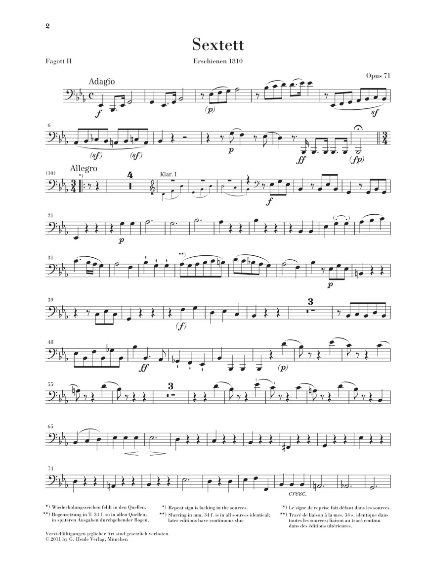 Beethoven: Sextet in E flat major, Op. 71 and March WoO 29 - Image 5