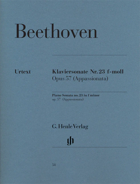 Beethoven: Piano Sonata No. 23 in f minor, Op. 57 (Appassionata)