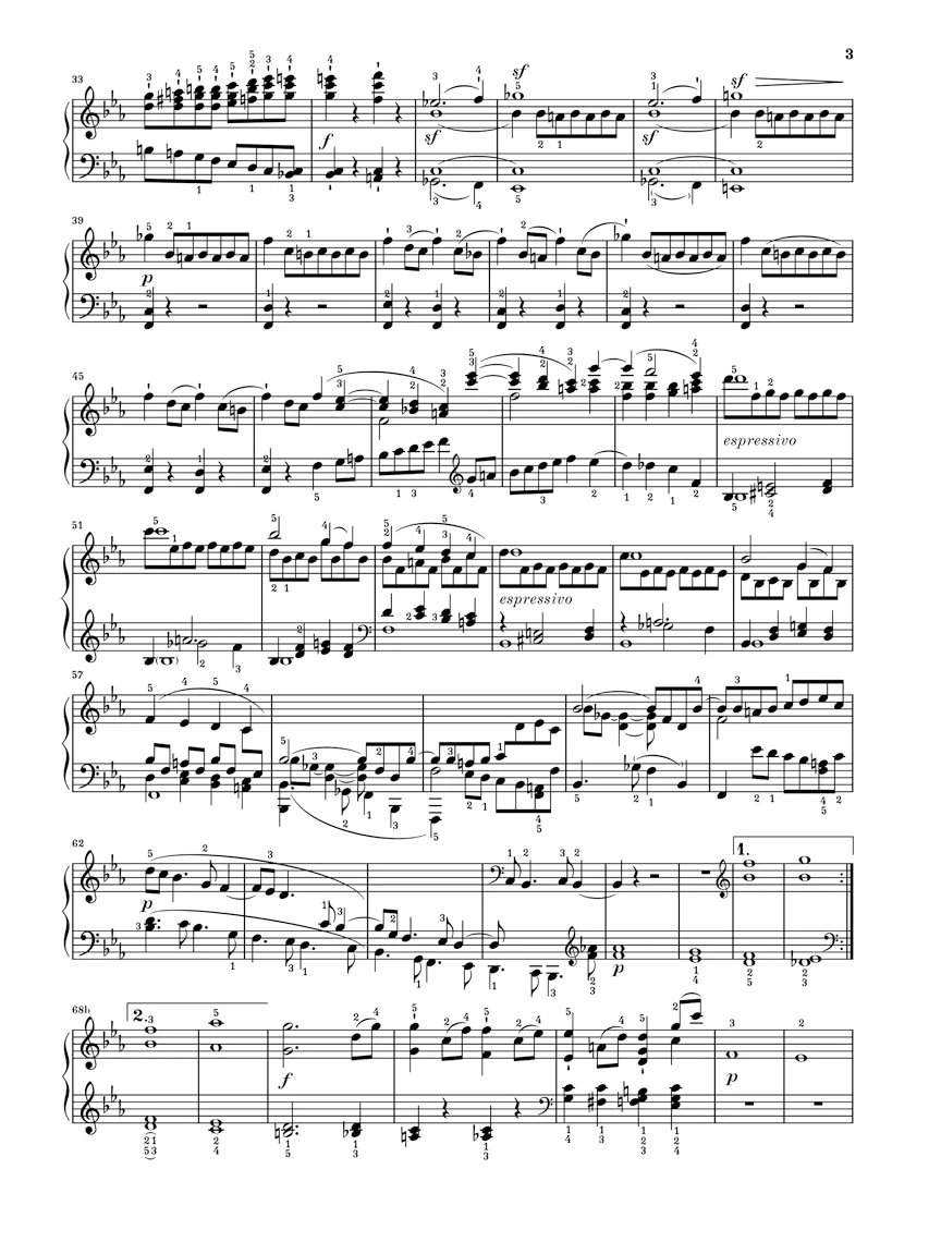 Beethoven: Piano Sonata No. 26 in E flat major, Op. 81a (Les Adieux) - Image 4