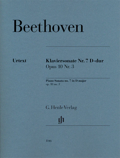 Beethoven: Piano Sonata No. 7 D major, Op. 10,3