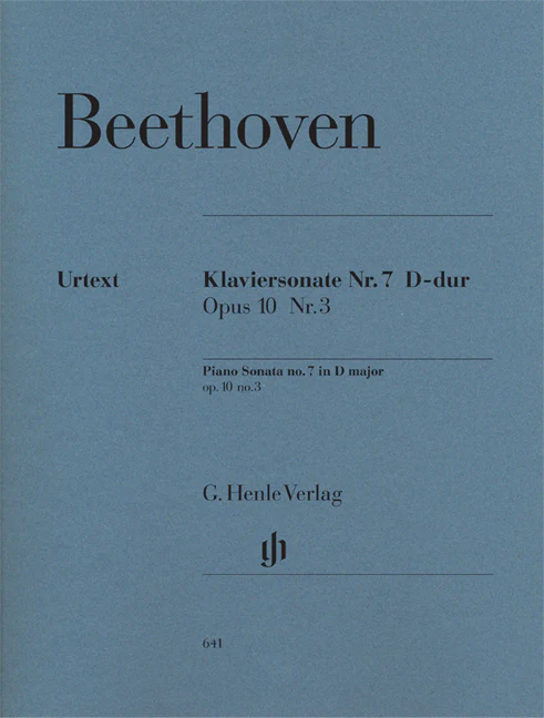 Beethoven: Piano Sonata No. 7 in D major, Op. 10,3