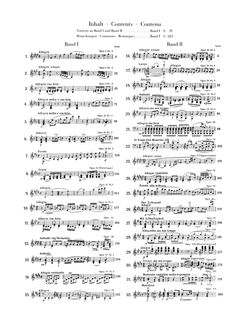 Beethoven: Piano Sonatas, Volume II (Hardcover) - Image 2