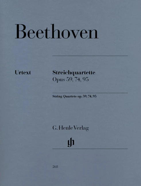 Beethoven: String Quartets, Op. 59, 74, 95
