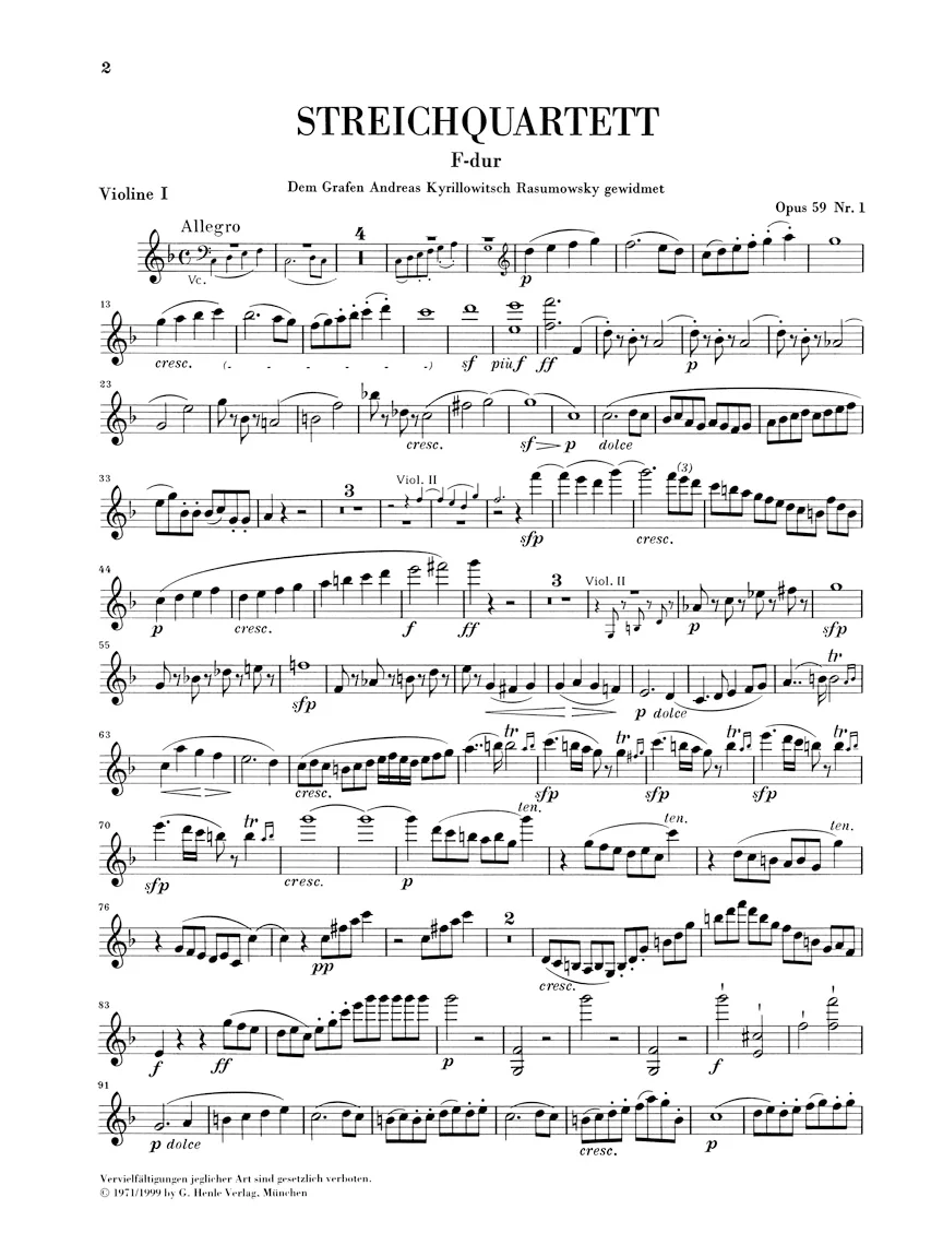 Beethoven: String Quartets, Op. 59, 74, 95 - Image 2
