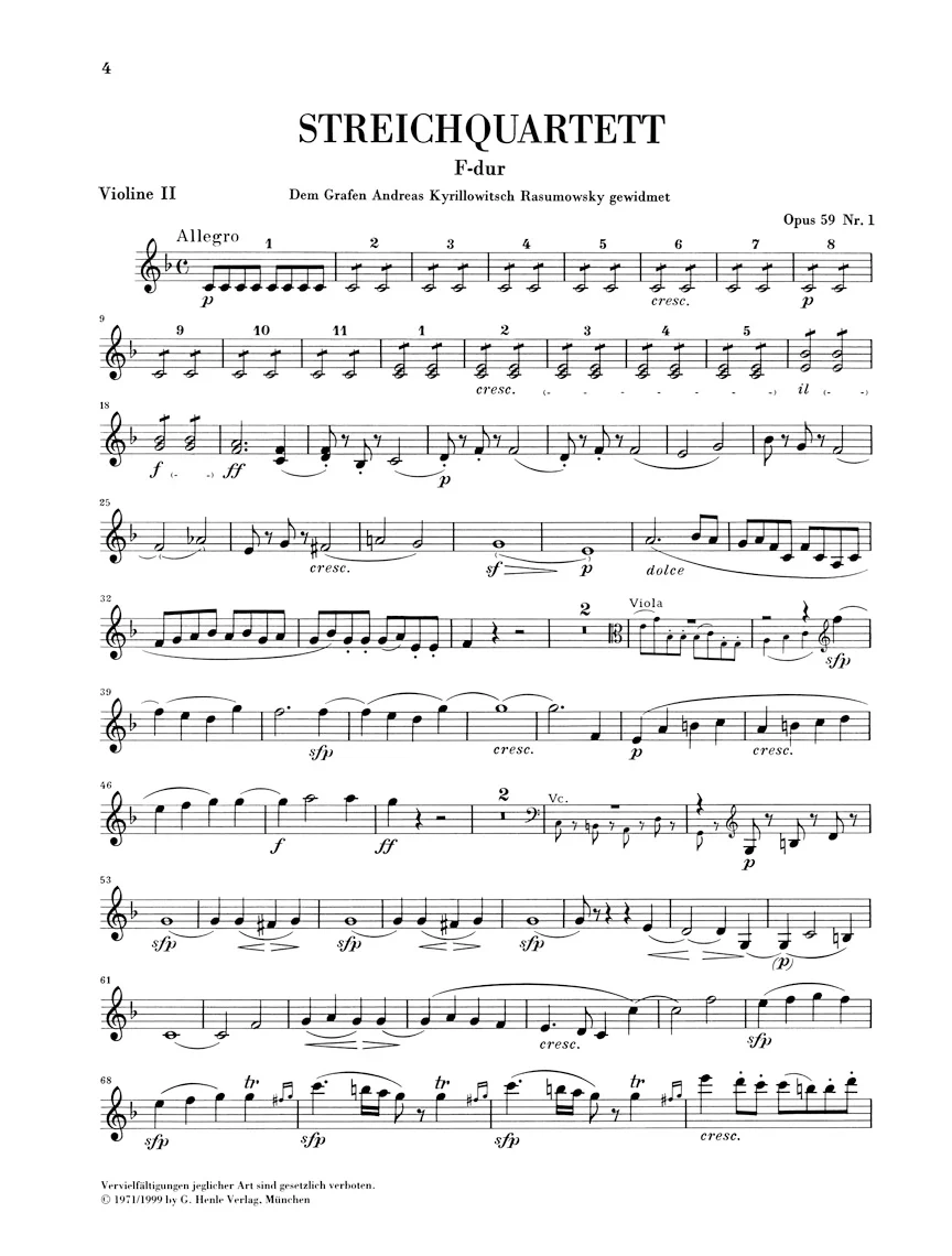 Beethoven: String Quartets, Op. 59, 74, 95 - Image 3