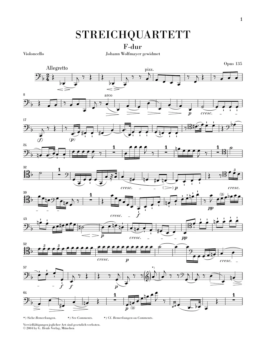 Beethoven: String Quartet in F major, Op. 135 - Image 5