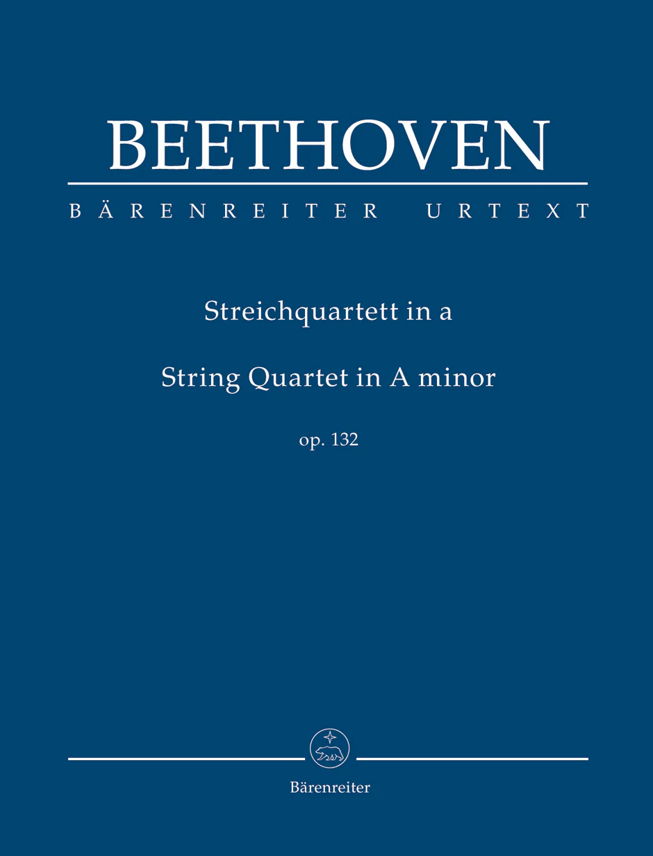 Beethoven String Quartet in A minor Opus 132 Study Score