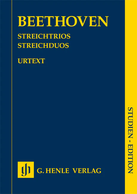 Beethoven: String Trios and String Duos (Study Score)