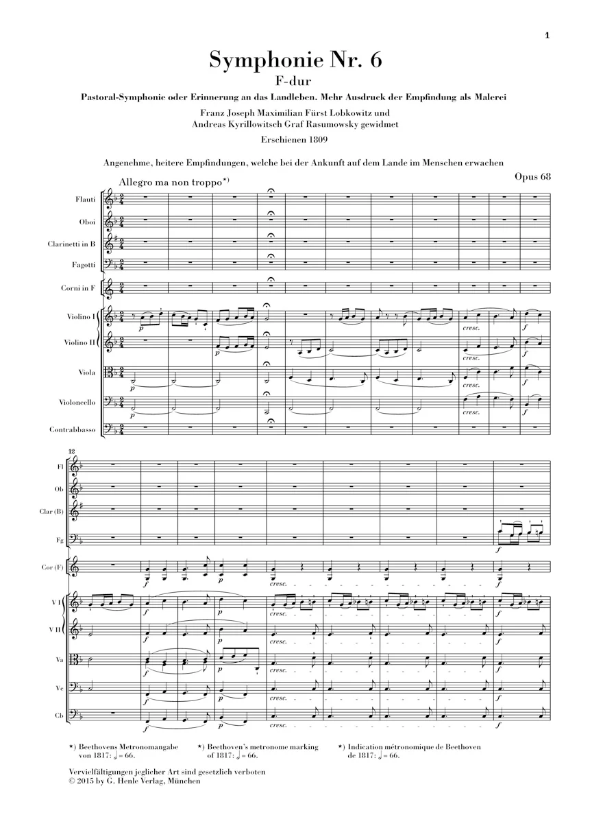 Beethoven: The Symphonies (Study Score) - Image 7
