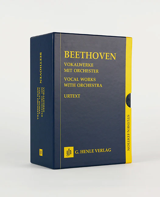 Beethoven: Vocal Works with Orchestra (Study Score)