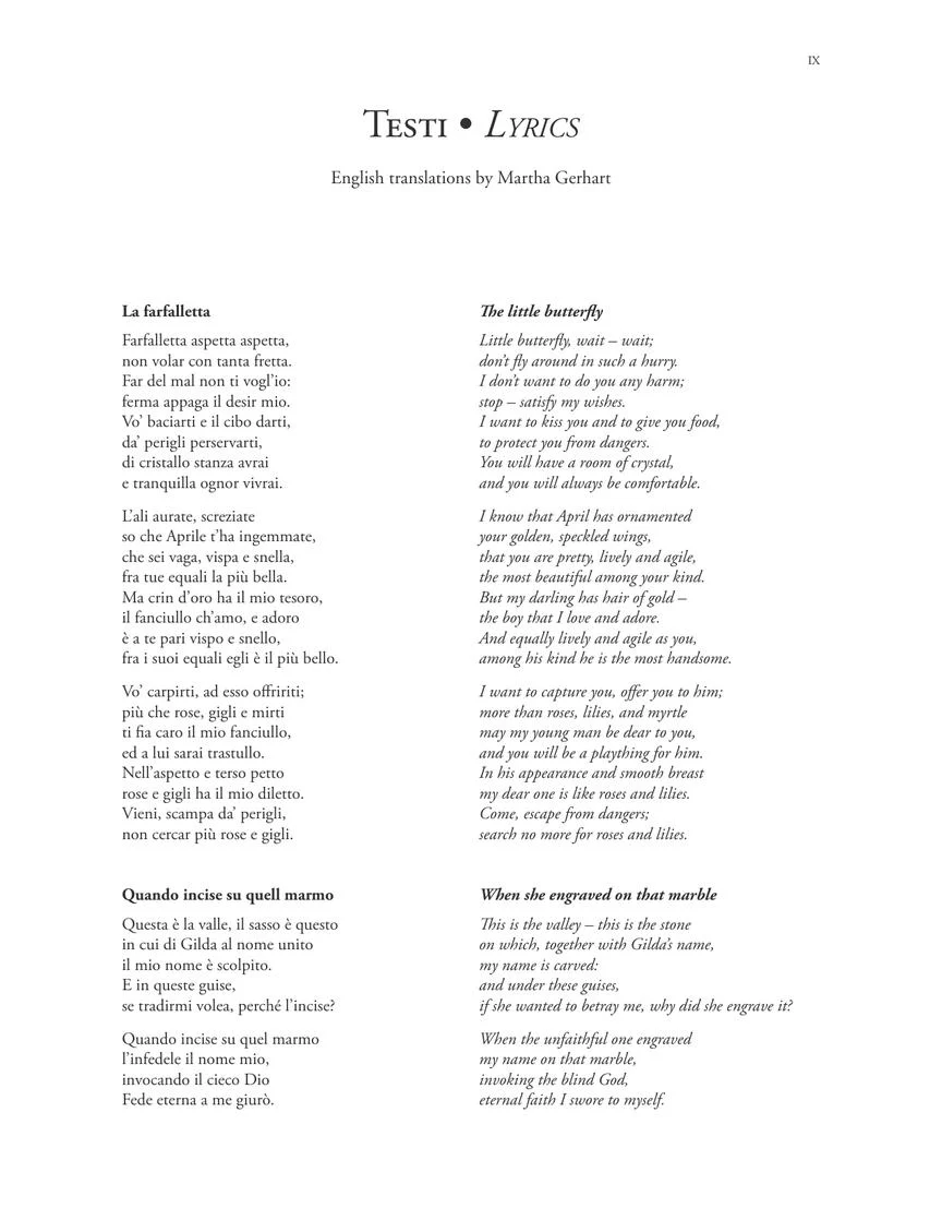 Bellini 15 Composizioni Vocali da Camera – High Voice - Image 7