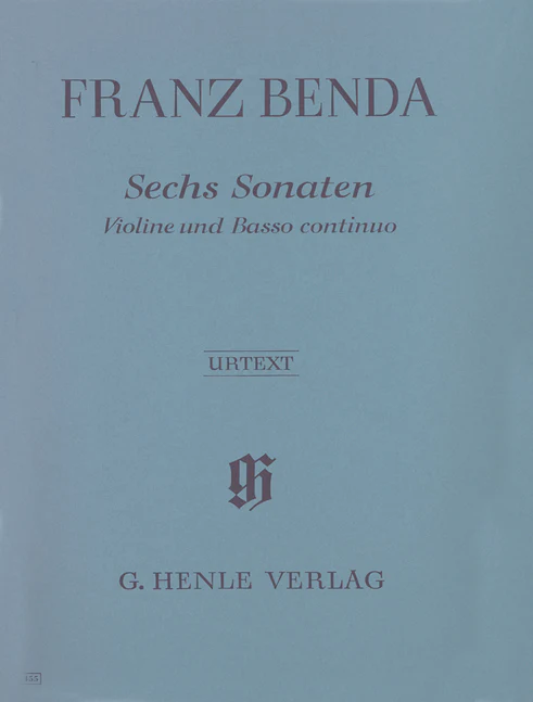 Benda: 6 Sonatas for Violin and Basso Continuo