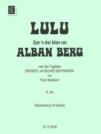 Berg: Lulu, in 2 Volumes (Vocal Score) - Image 2