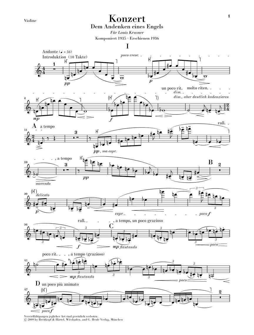 Berg: Violin Concerto - Image 4
