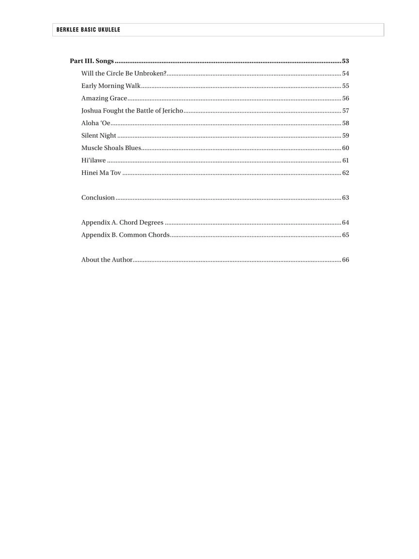 Berklee Basic Ukulele - Image 3