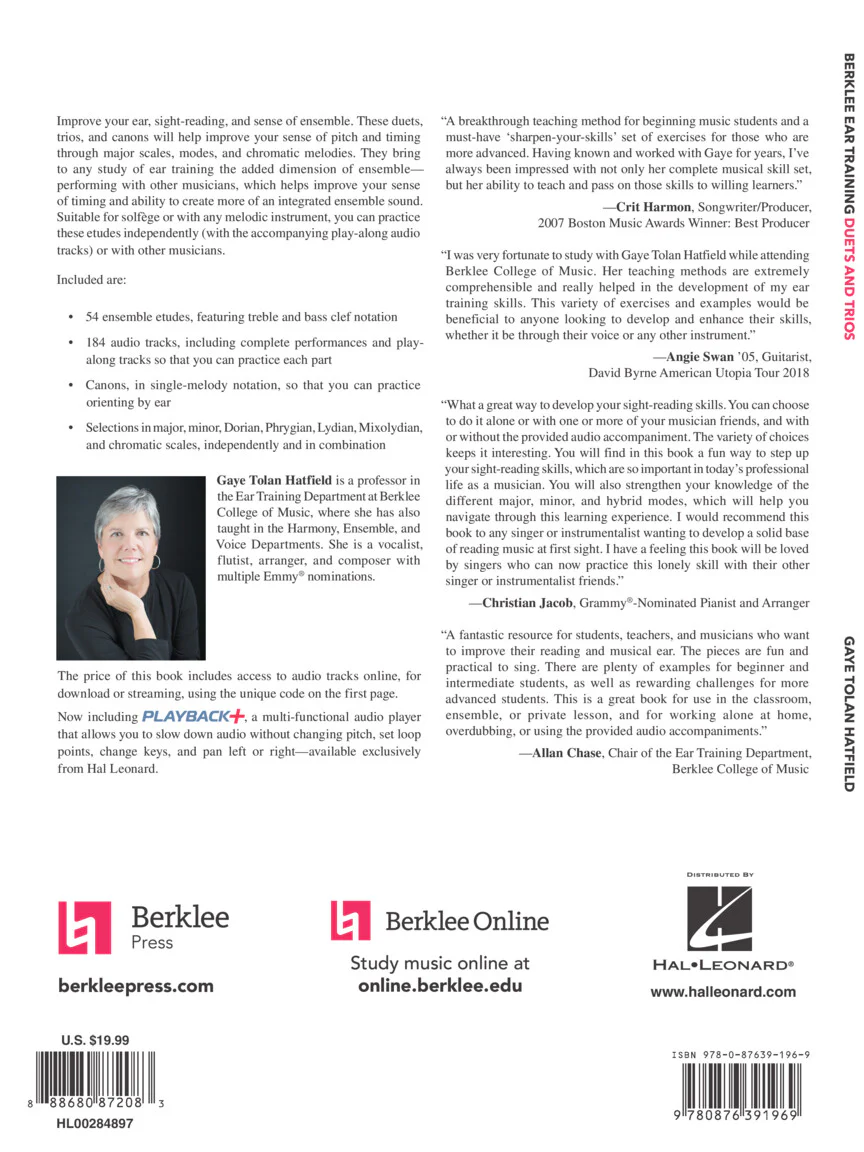 Berklee Ear Training Duets and Trios - Image 6