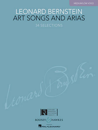 Bernstein Art Songs and Arias Medium/Low Voice