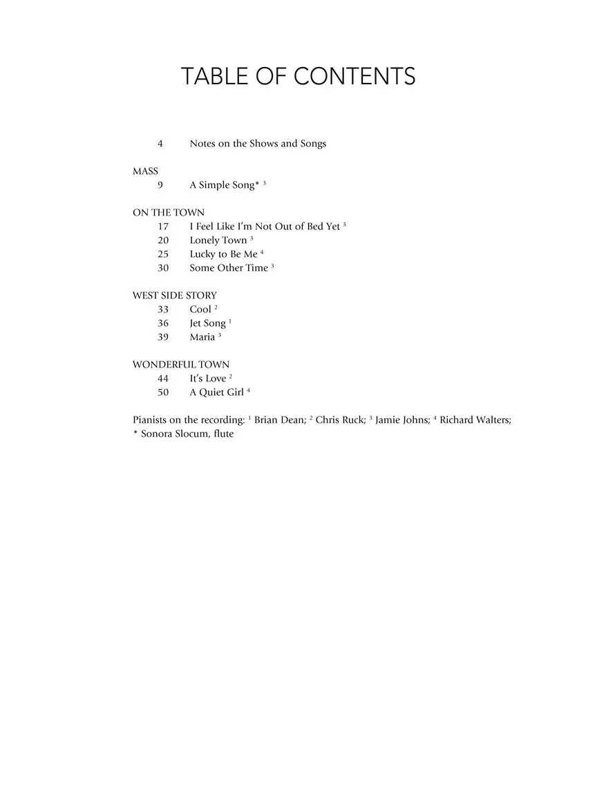 Bernstein for Singers - Baritone/Bass - Image 4