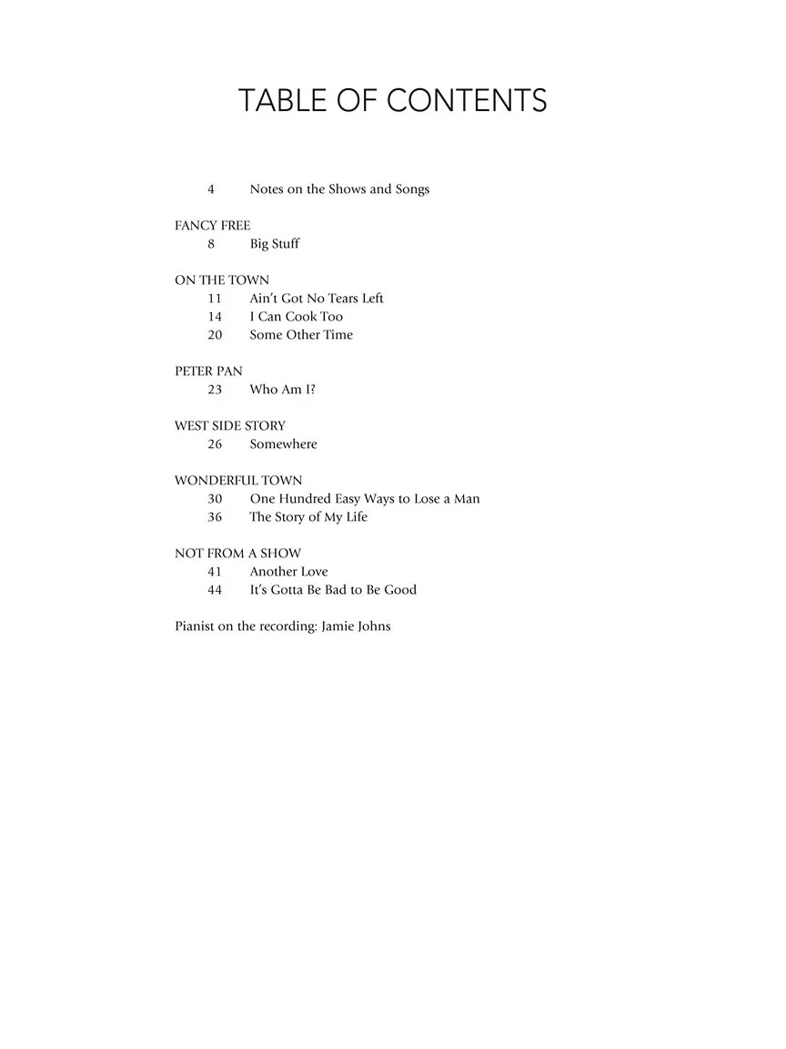 Bernstein for Singers - Belter/Mezzo-Soprano - Image 4