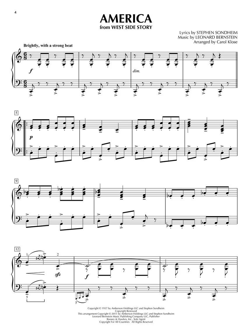 Bernstein Broadway Piano Solos - Image 3