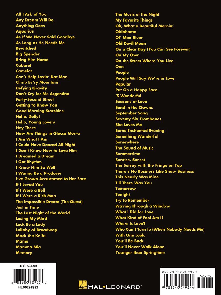 Best Broadway Songs Ever - P/V/G - Image 7