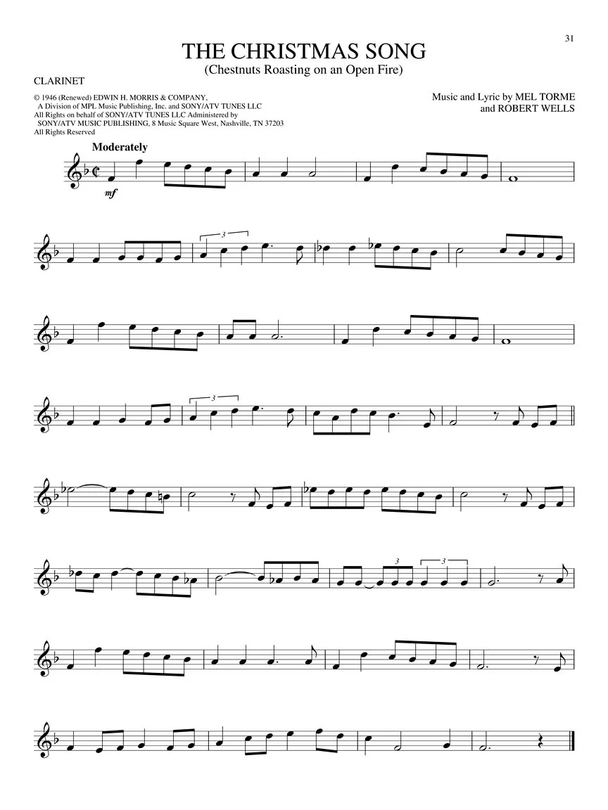 Big Book of Christmas Songs for Clarinet - Image 3