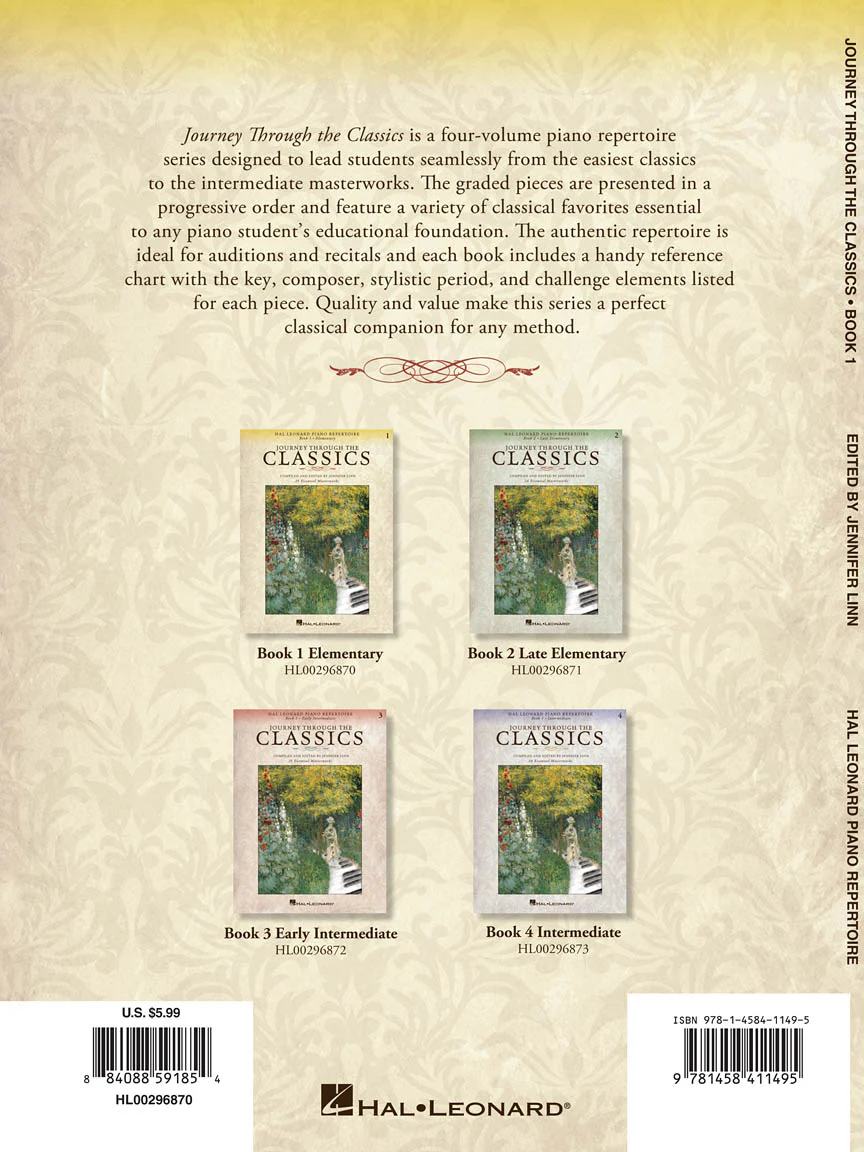 Hal Leonard Journey Through the Classics: Book 1 Elementary - Image 2
