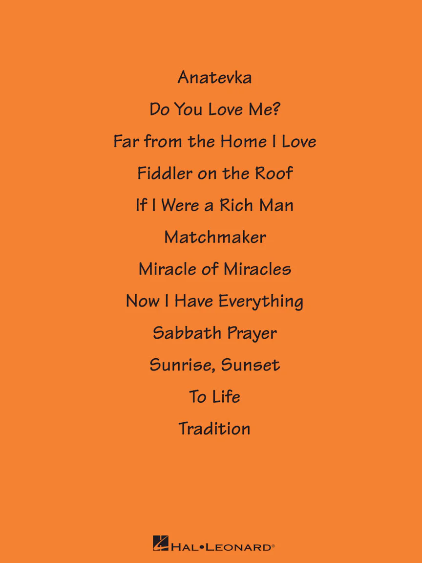 Fiddler on the Roof - Vocal Selections - Image 7