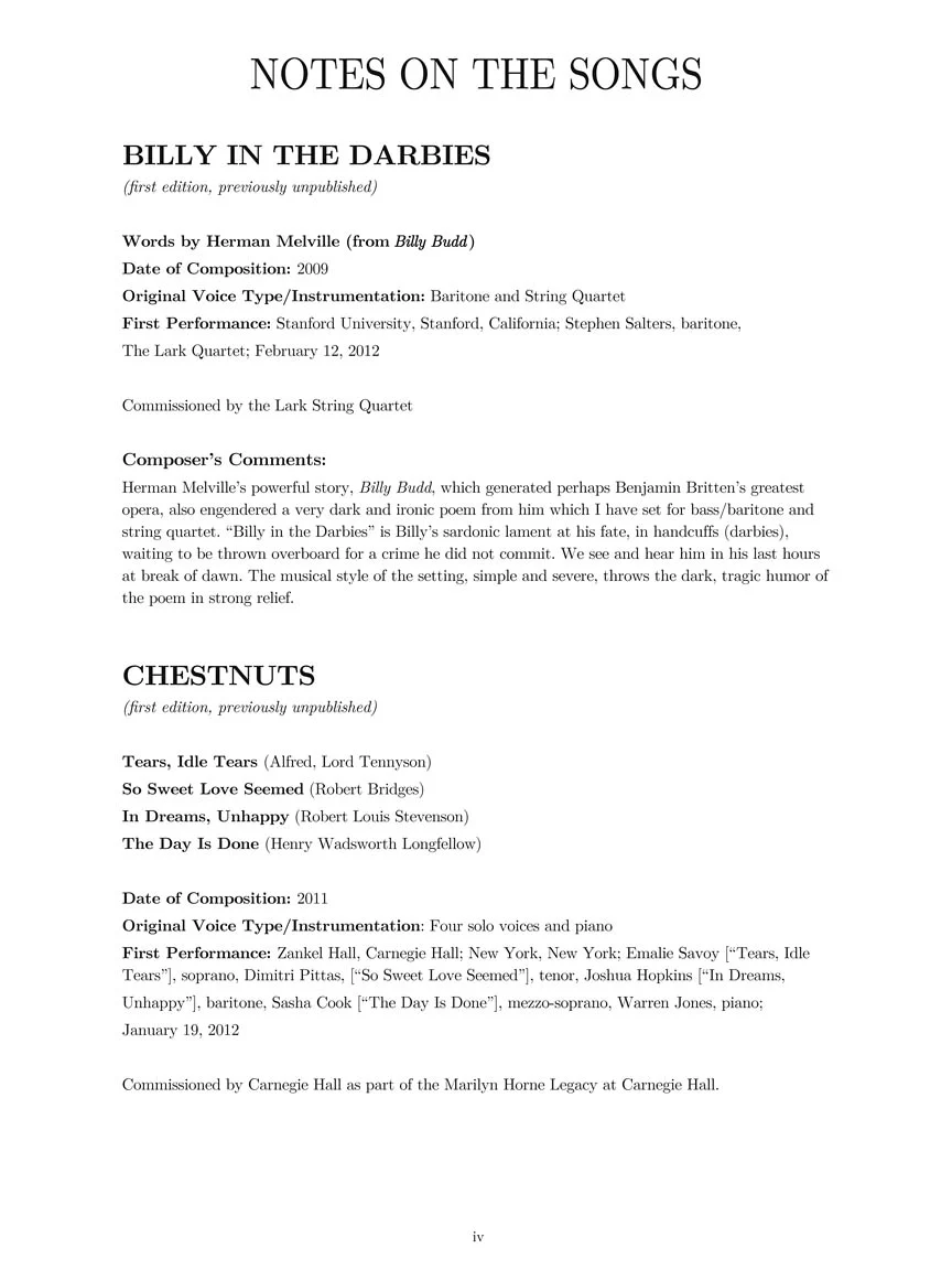 Bolcom Concert Songs Vol. 2 Low Voice 2001-2012 - Image 5