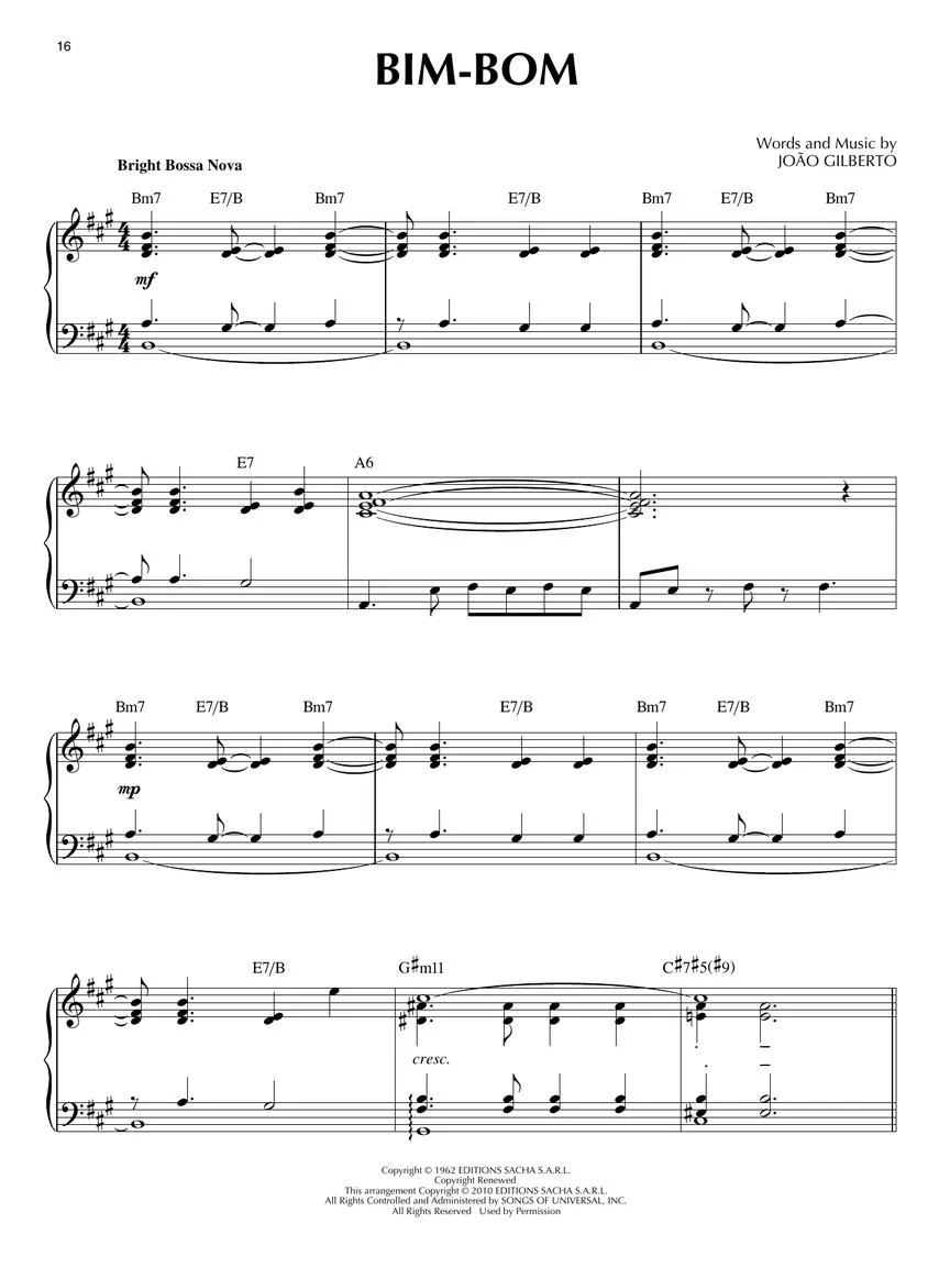Bossa Nova - Jazz Piano Solos, Vol. 15 - Image 6