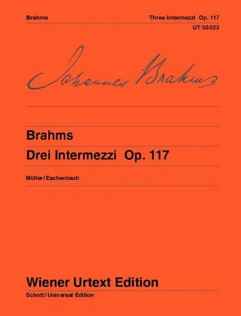 Brahms: 3 Intermezzos, Op. 117