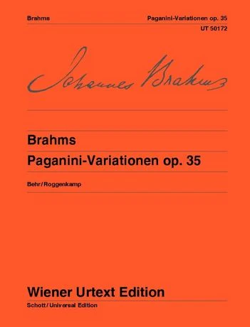 Brahms: Paganini Variations - op. 35