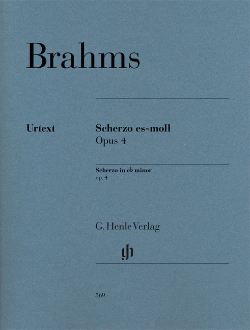Brahms: Scherzo in e flat minor, Op. 4