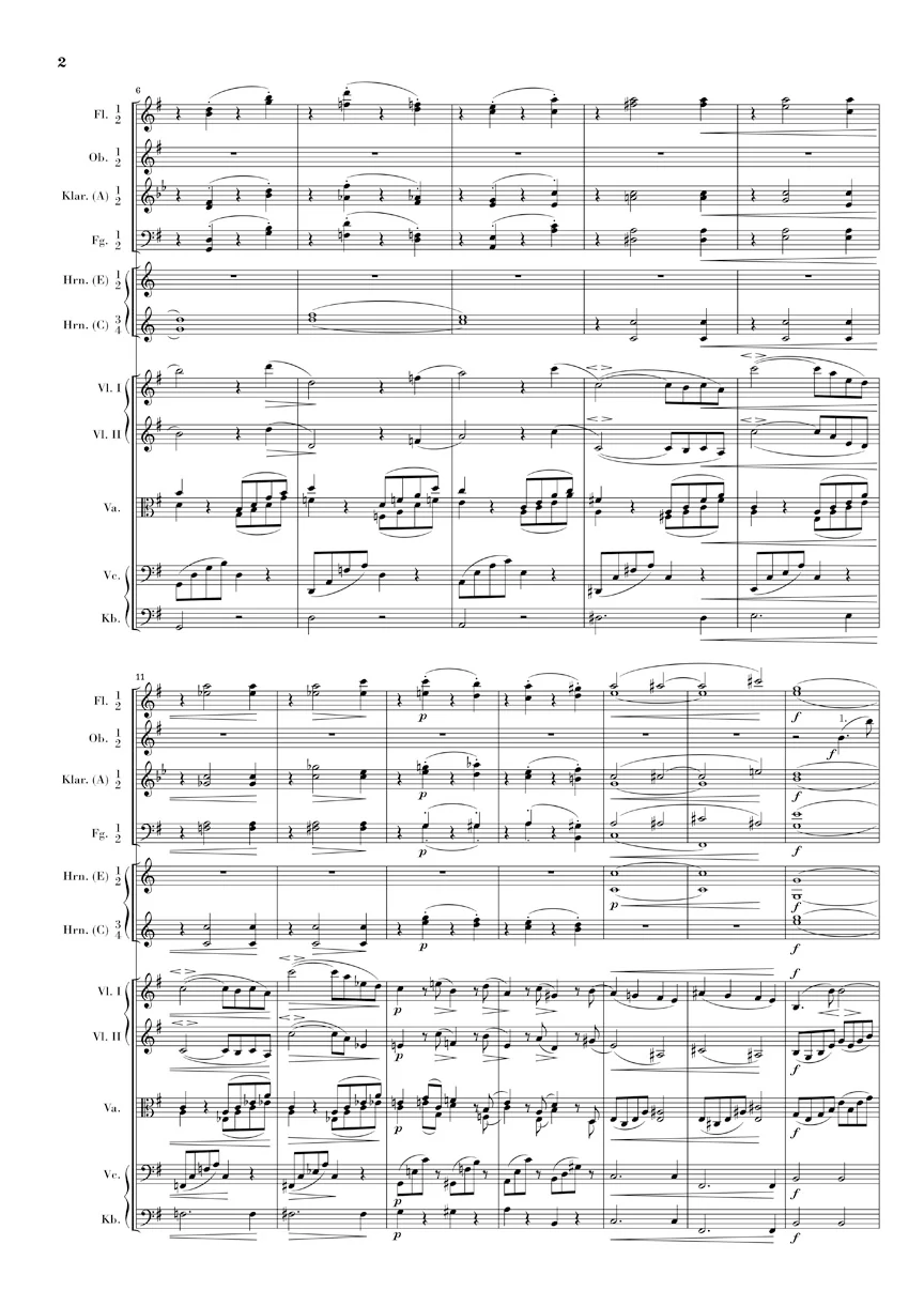 Brahms: Symphony No. 4 in e minor, Op. 98 (Study Score) - Image 3