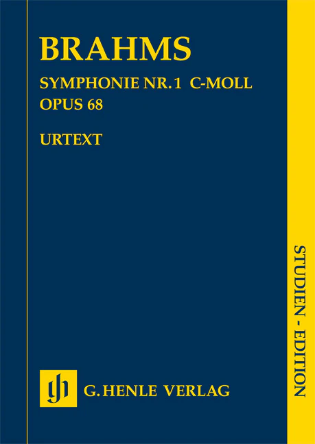 Brahms: Symphony No. 1 c minor, Op. 68 (Study Score)