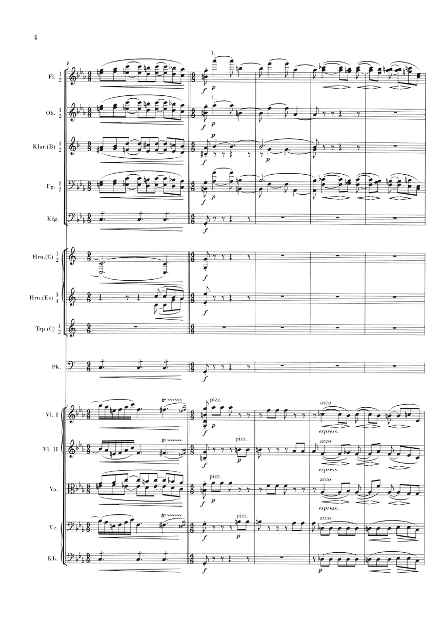 Brahms: Symphony No. 1 c minor, Op. 68 (Study Score) - Image 3