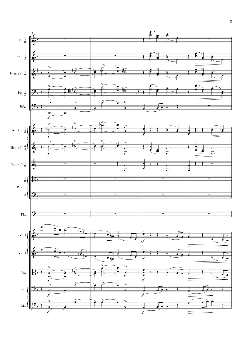 Brahms: Symphony No. 3 in F major, Op. 90 (Study Score) - Image 4