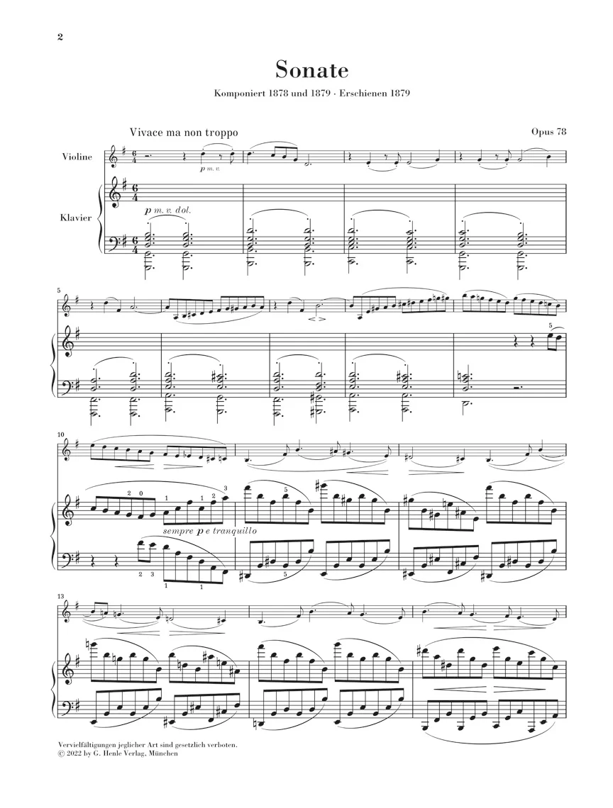 Brahms: Violin Sonatas - Image 3