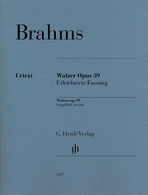 Brahms: Waltzes, Op. 39