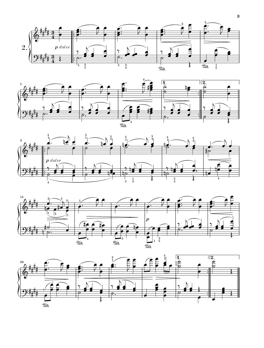 Brahms: Waltzes, Op. 39 - Image 3
